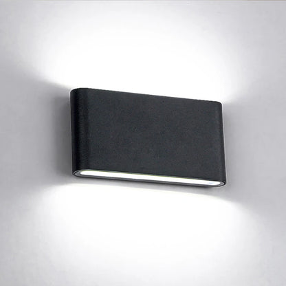 Wall Light Aluminum Modern Style Indoor Wall Lamp IP65 Waterproof Up Down Corridor Lights for Home Stairs Bedroom Bedside