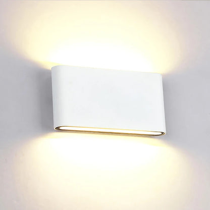 Wall Light Aluminum Modern Style Indoor Wall Lamp IP65 Waterproof Up Down Corridor Lights for Home Stairs Bedroom Bedside