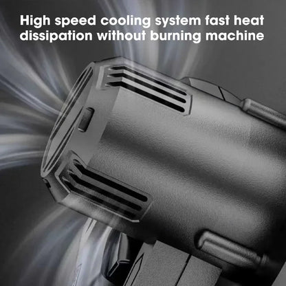 111-240V cordless electric blower and suction blade 2-in-1 computer dust collector, compatible with Makita battery power tools
