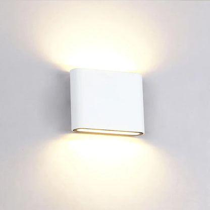 Wall Light Aluminum Modern Style Indoor Wall Lamp IP65 Waterproof Up Down Corridor Lights for Home Stairs Bedroom Bedside